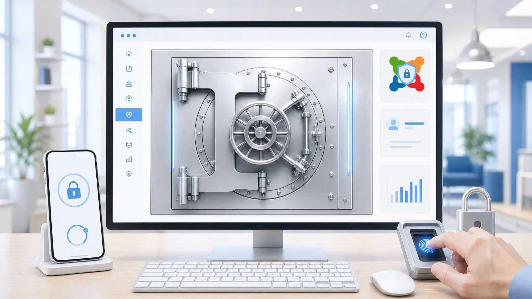 Wie du Joomla zum Tresor machst: Moderne Anmeldung mit 2FA, Passkeys und YubiKeys